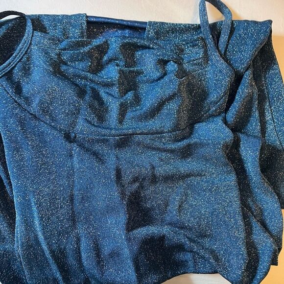 Blue Vintage Maxi Dress - Picture 4 of 4